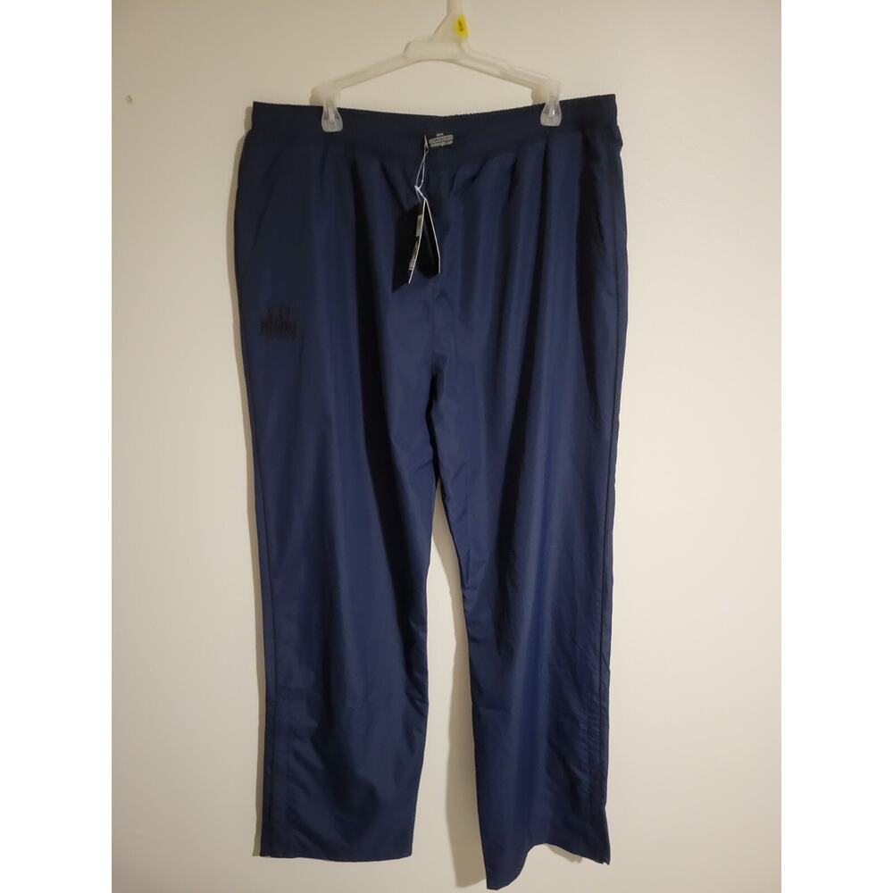 Rhino Rugby Men's Lined Pants Elastic Waist Pockets on Side & Back Size 2XL NWT